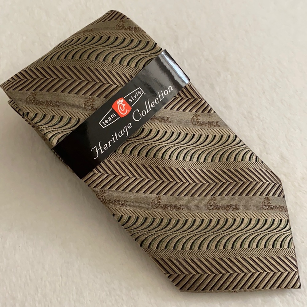 {NWT} Chick-fil-A | Houston Texas Heritage Collection Silk Tie Wide 4" TS0209 - Picture 15 of 15